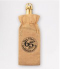 Bottle gift bag -  65 jaar