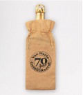 Bottle gift bag -  70 jaar