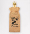 Bottle gift bag -  daar moet op gedronken worden