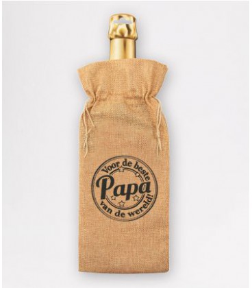 Bottle gift bag - papa