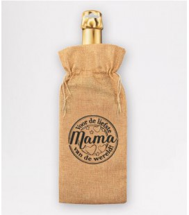 Bottle gift bag -  mama