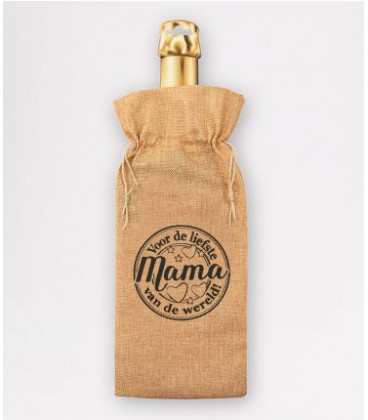 Bottle gift bag -  mama
