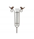 Regenmeter/ thermometer