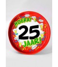 25 jaar verjaardag