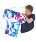 tie-dye ontwerp je eigen shirt / shirt verfen tie dye